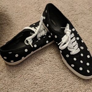 Forever 21 polka dot sneakers